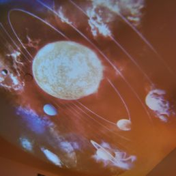 The mobile ceiling art is awesome! The mobile ceiling art is awesome!