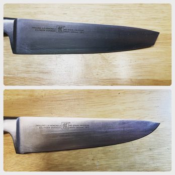 The Knife Guy - Broken tip repair - Knife Sharpening Near Me