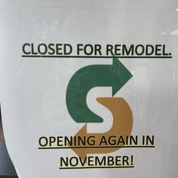 Subway - It is currently closed for remodeling - Fast Food Near Me - Stony Creek, Virginia Subway - It is currently closed for remodeling - Fast Food Near Me - Stony Creek, Virginia