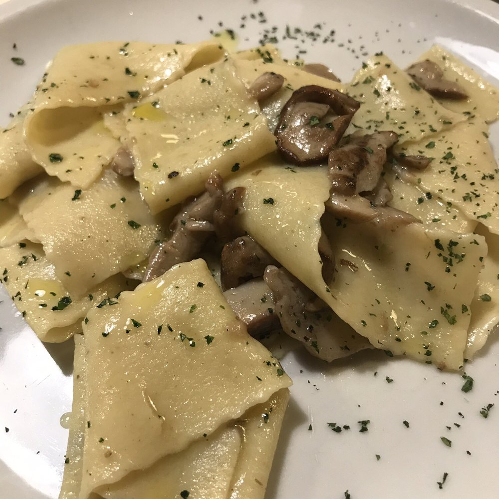 Casati 19 - Pappardeli with fresh porchini mushrooms- perfection! - Italian Near Me - Milan, Michigan Casati 19 - Pappardeli with fresh porchini mushrooms- perfection! - Italian Near Me - Milan, Michigan
