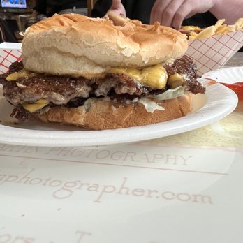 Riverside Lunch - Double cheeseburger - Burgers Near Me - Charlottesville, Virginia Riverside Lunch - Double cheeseburger - Burgers Near Me - Charlottesville, Virginia
