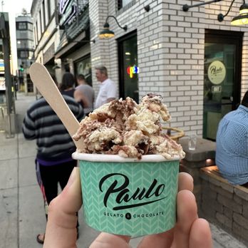 Paulo Gelato & Chocolate - 4 oz Trio gelato - Gelato Near Me - Chicago, Illinois Paulo Gelato & Chocolate - 4 oz Trio gelato - Gelato Near Me - Chicago, Illinois