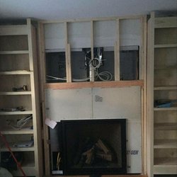 Calabrese Custom Carpentry & Millwork LLC - In progress built ins