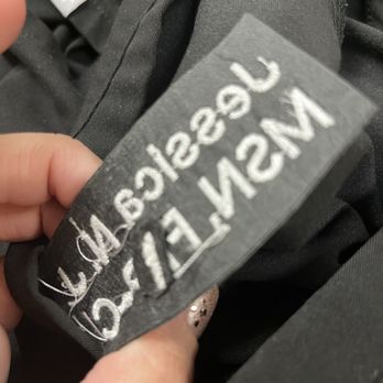 Cal Apparel - Another angle. They just added over it. So obvious. So ugly. Unwearable - Screen Printing Near Me - Visalia, California