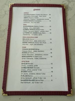 Menu photo 4 Quicksand Bar à Vin Orlando, FL Menu photo 4 Quicksand Bar à Vin Orlando, FL