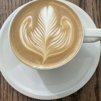Tenfold Coffee - Flat White with whole milk. - Coffee & Tea Near Me - Houston, Texas Tenfold Coffee - Flat White with whole milk. - Coffee & Tea Near Me - Houston, Texas