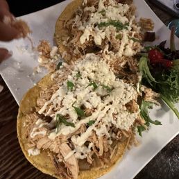 Chicken Tostadas potato Chicken Tostadas potato