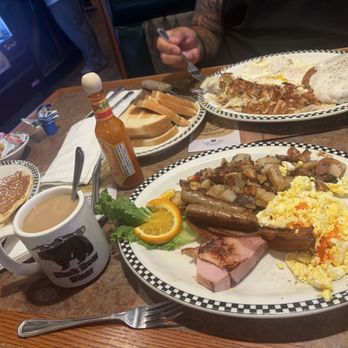 Black Bear Diner Las Vegas - Tropicana Ave - The Grizz breakfast. - Diners Near Me - Las Vegas, Nevada Black Bear Diner Las Vegas - Tropicana Ave - The Grizz breakfast. - Diners Near Me - Las Vegas, Nevada