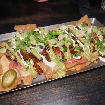 Gretel - BBQ pork nachos - Cocktail Bars Near Me - Chicago, Illinois