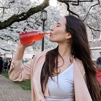 Bucha Belly - a woman drinking a beverage - Kombucha Near Me - Seattle, Washington Bucha Belly - a woman drinking a beverage - Kombucha Near Me - Seattle, Washington