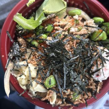 Poke Wave - Mini bowl W/Salmon - Poke Near Me - Anaheim, California