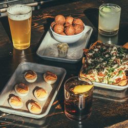 Bourbon - Happy Hour: Every day 4 - 6pm. Nachos, Hush Puppies, Deviled Eggs, Cocktails & Draft Beers