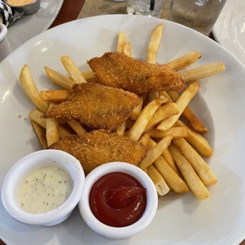 The Hardware Store - Fish n chips. 3 small pieces of fish - New American Near Me - Vashon, Washington The Hardware Store - Fish n chips. 3 small pieces of fish - New American Near Me - Vashon, Washington