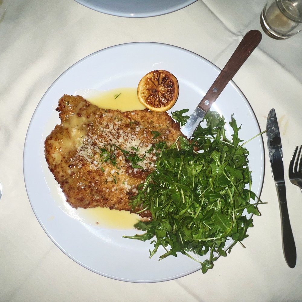 Gather55 - Pork Chop Milanese - New American Near Me - Hartford, Connecticut Gather55 - Pork Chop Milanese - New American Near Me - Hartford, Connecticut