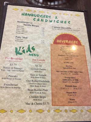 Menu photo 8 T J's New Mexican Restaurant Los Lunas, NM Menu photo 8 T J's New Mexican Restaurant Los Lunas, NM