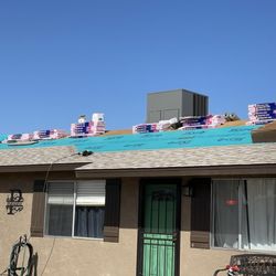 Elite Roofing - Roofing in progress