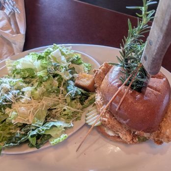 Hash House A Go Go - Fried chicken sandwich. The chicken was a bit greasy. - New American Near Me - Henderson, Nevada Hash House A Go Go - Fried chicken sandwich. The chicken was a bit greasy. - New American Near Me - Henderson, Nevada