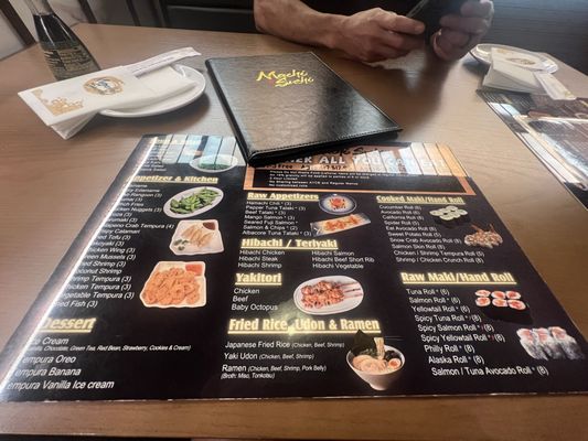 Menu photo 1 Machi Sushi Houston, TX