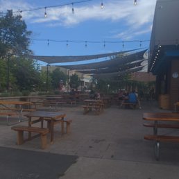 Awesome dog friendly patio
