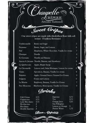 Menu photo 7 Crepes Choupette New Haven, CT Menu photo 7 Crepes Choupette New Haven, CT