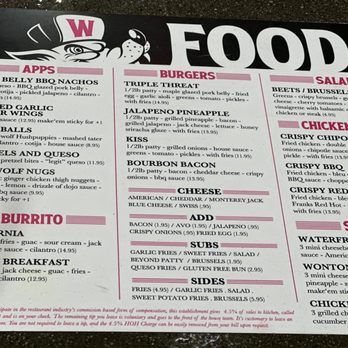 Werewolf - Menu - Breakfast & Brunch Near Me - San Diego, California Werewolf - Menu - Breakfast & Brunch Near Me - San Diego, California