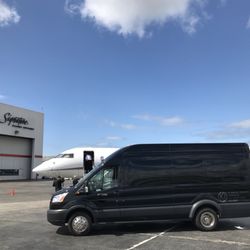 KJ Limousine Services - Ford Transit 14 passengers Van