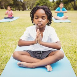 Yoga aids tremendously in increasing a child's self awareness, building self-esteem and strengthening bodies.