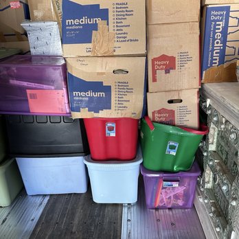 Daniels Moving Specialists - A tote of Christmas decorations being crushed. - Movers Near Me - Lebanon, New Hampshire Daniels Moving Specialists - A tote of Christmas decorations being crushed. - Movers Near Me - Lebanon, New Hampshire