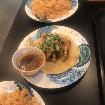 Mexican Grill - Chicken taco with Mexican rice. - Mexican Near Me - Millersburg, Ohio Mexican Grill - Chicken taco with Mexican rice. - Mexican Near Me - Millersburg, Ohio