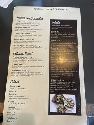 Menu photo 2 Ripe Eatery El Paso, TX