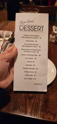 Menu photo 2 River Bend Bistro Alexandria, VA