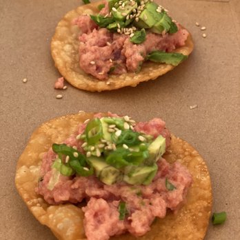 Krispy Bites - Special: Asian Tostada - Asian Fusion Near Me - Hollywood, Florida