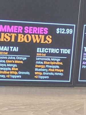 Menu photo 1 Rush Bowls Orange Park, FL Menu photo 1 Rush Bowls Orange Park, FL