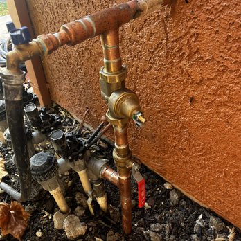 The Plumber Genie - New Pressure Reducing Valve/ No Gauge Installed/ New Hose Bip & New Water Shut Off Valve - Plumbing Near Me The Plumber Genie - New Pressure Reducing Valve/ No Gauge Installed/ New Hose Bip & New Water Shut Off Valve - Plumbing Near Me