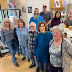Expressions of Scituate - Some of the member artisans at Expressions in Scituate Harbor. All with unique contributions to the shop.