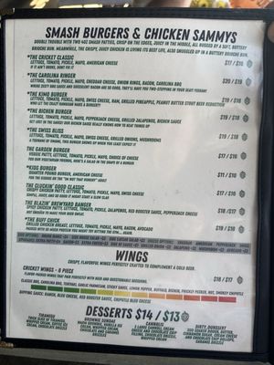 Menu photo 1 Rickety Cricket Brewing Kingman, AZ Menu photo 1 Rickety Cricket Brewing Kingman, AZ