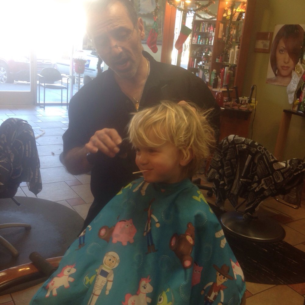 Klassy Kuts - Before his cut - Hair Salons Near Me - Manteca, California