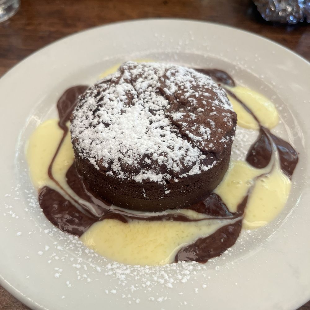 Maccheroni Republic - Desser Flourless Chocolate Cake - Italian Near Me - Los Angeles, California Maccheroni Republic - Desser Flourless Chocolate Cake - Italian Near Me - Los Angeles, California