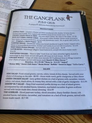 Menu photo 1 The Gangplank St Ignace, MI Menu photo 1 The Gangplank St Ignace, MI