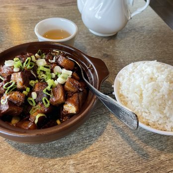Chef Wang 状元楼 - Pork in Brown Sauce, couldn't stop eating it - Szechuan Near Me - Tucson, Arizona