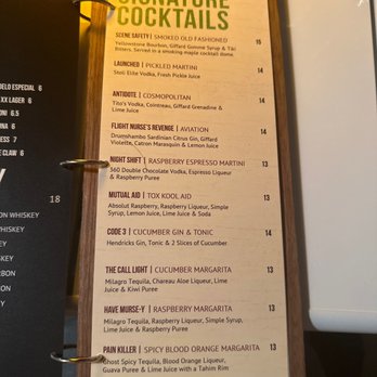 Tox Bar - Signature Cocktail Menu - Cocktail Bars Near Me - Carefree, Arizona