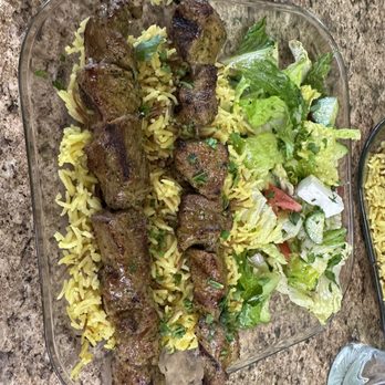 Pita House - Beef kabob meal with extra kabob - Greek Near Me - Bakersfield, California