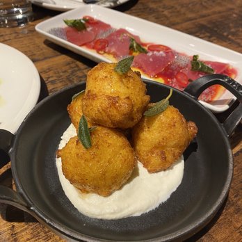 How to Cook a Wolf - Polenta Fritters - definitely recommend!!! - Italian Near Me - Seattle, Washington