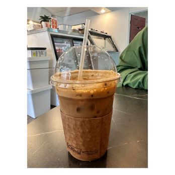 Cafe Ganadara - Dalgona Coffee Iced Latte - Korean Near Me - St. Louis, Missouri