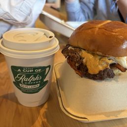Breakfast Smash Burger Breakfast Smash Burger