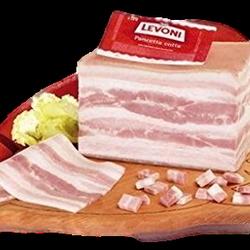 Italian Food - Baked Pancetta Imported From Italy