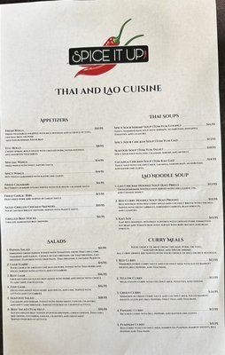 Menu photo 2 Spice It Up! Stockton, CA