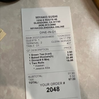 Miyako Sushi Glendora - Happy hour - Sushi Bars Near Me - Glendora, California