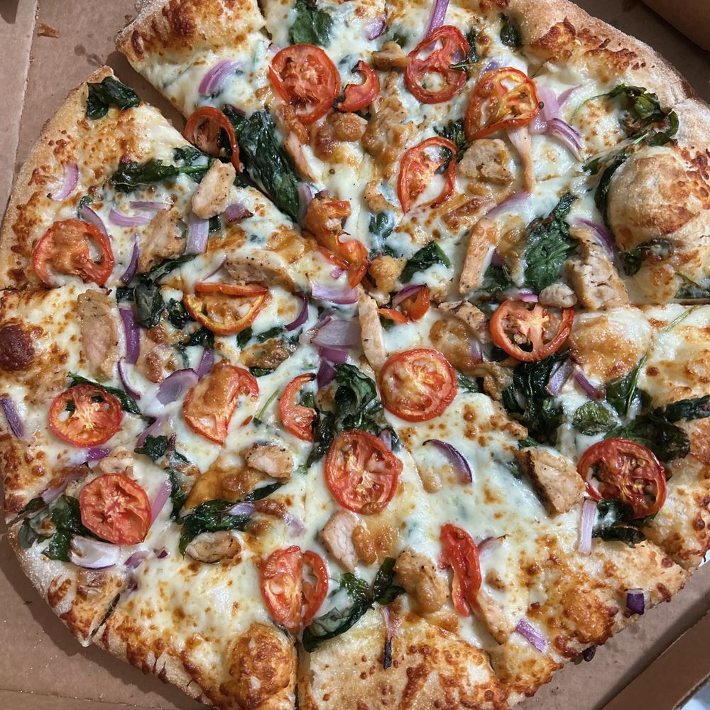 Marco's Pizza - Grilled Chicken Florentine - Pizza Near Me - Gainesville, Florida Marco's Pizza - Grilled Chicken Florentine - Pizza Near Me - Gainesville, Florida