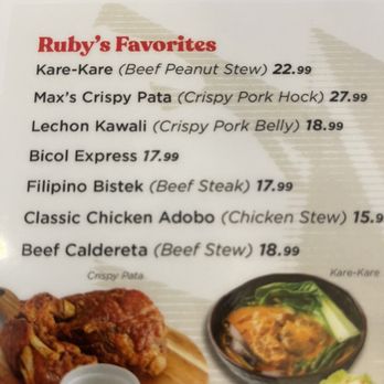 Max's Restaurant - Glendale - Menu - Filipino Near Me - Glendale, California